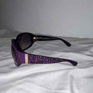 Marc by Marc Jacobs Black and Purple Sunglasses